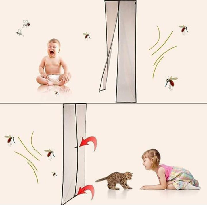 Magnetic Mosquito Screen Door (Premium Quality) @ Just Rs.699/-